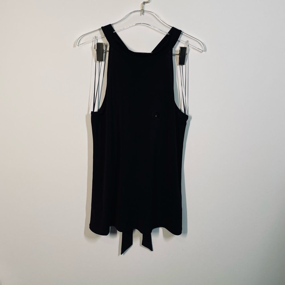 Banana Republic black halter top size M